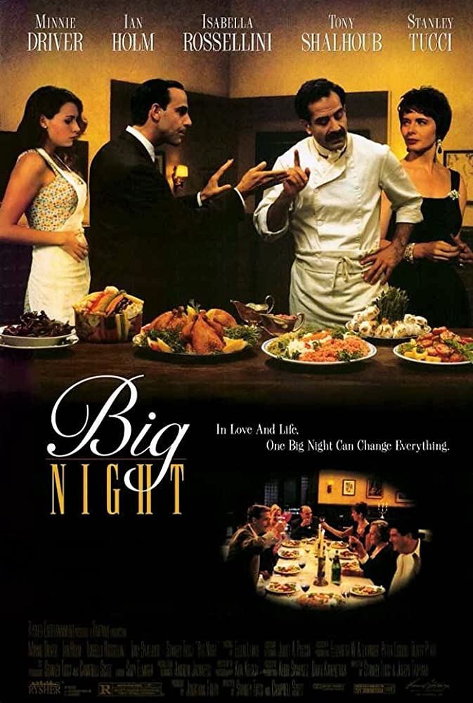 The Big Night, the best Italian-American movies, The Proud Italian