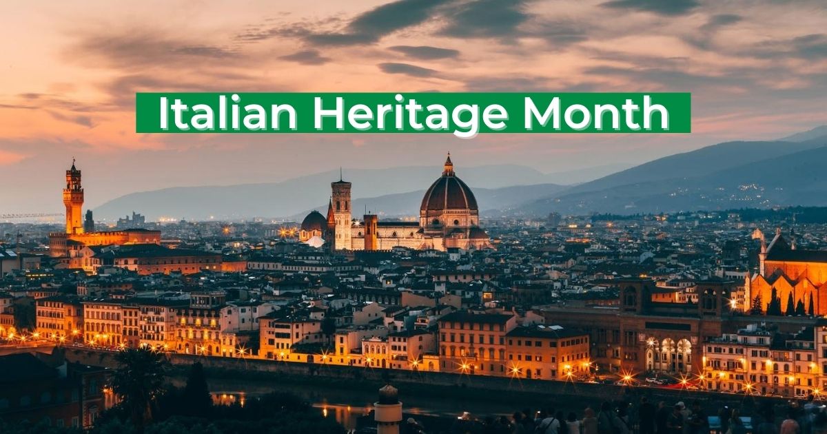 Italian heritage month - The Proud Italian