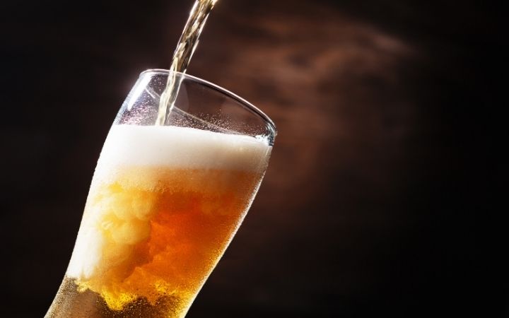 Glass of beer - The Proud Italian