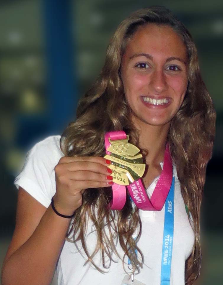 Italian athlete Simona Quadraella - The Proud Italian