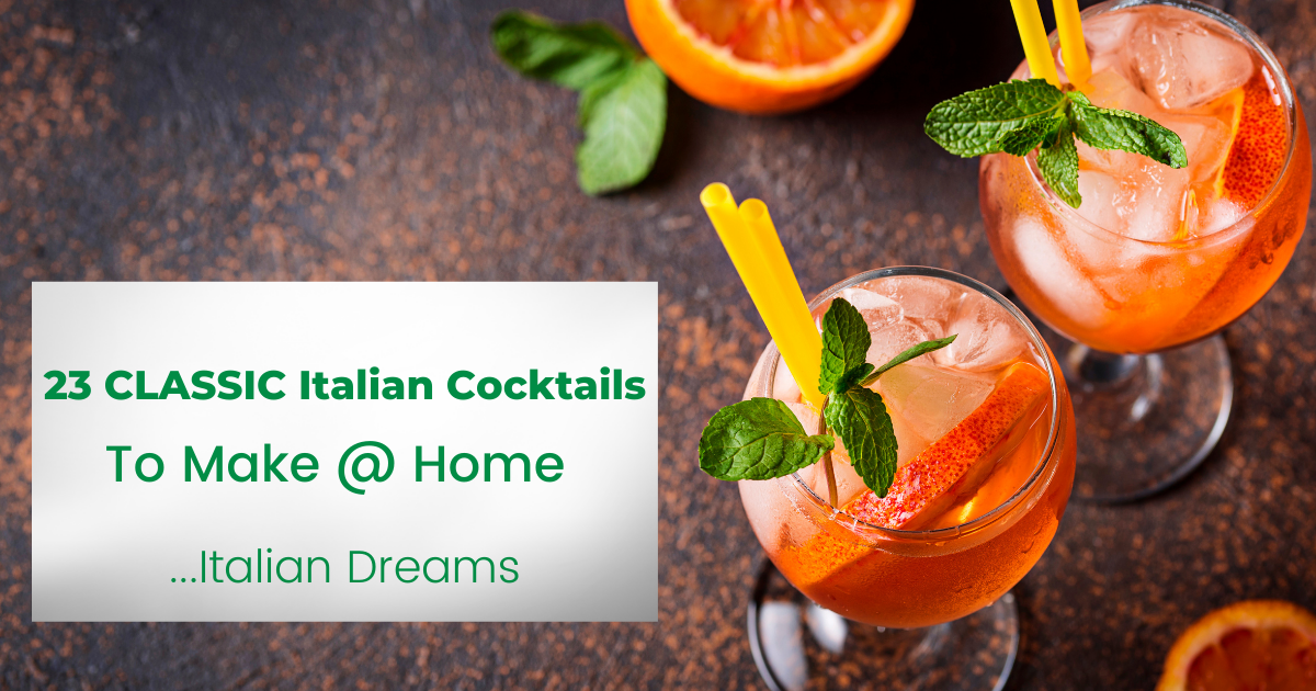 italian cocktails
