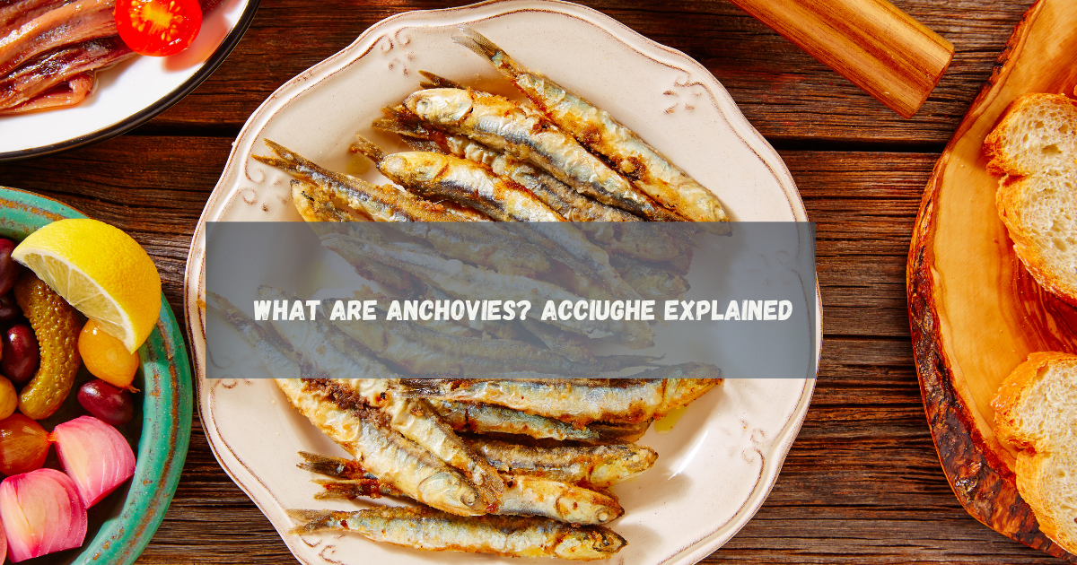 what are anchovies
