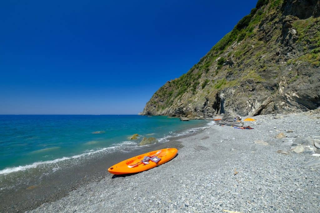 Guvano beach Italy