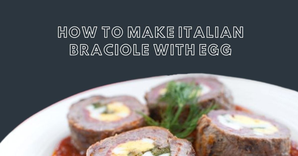 braciole with egg