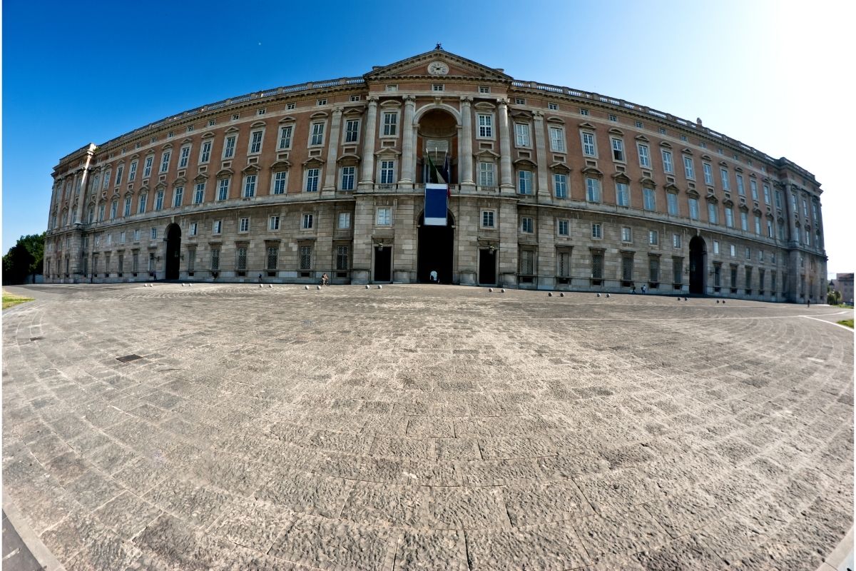 The Royal Palace Entry Caserta