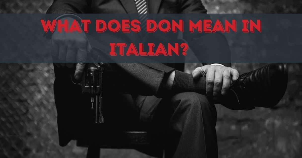 what does don mean in italian