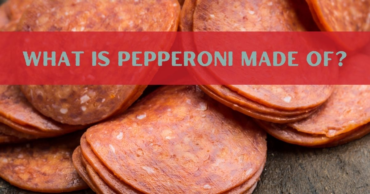 what is pepperoni made of