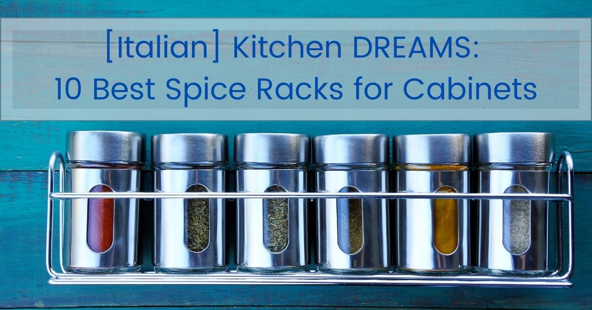 spice racks for cabinets