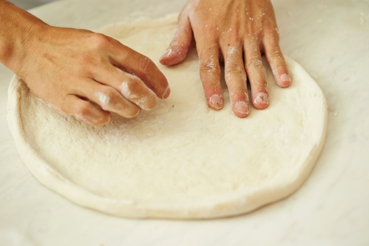 Making Pizza dough