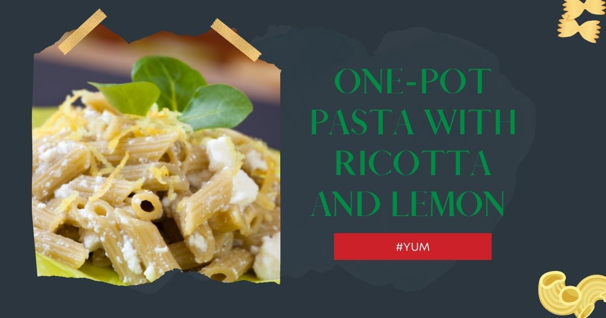 Pasta With Ricotta And Lemon
