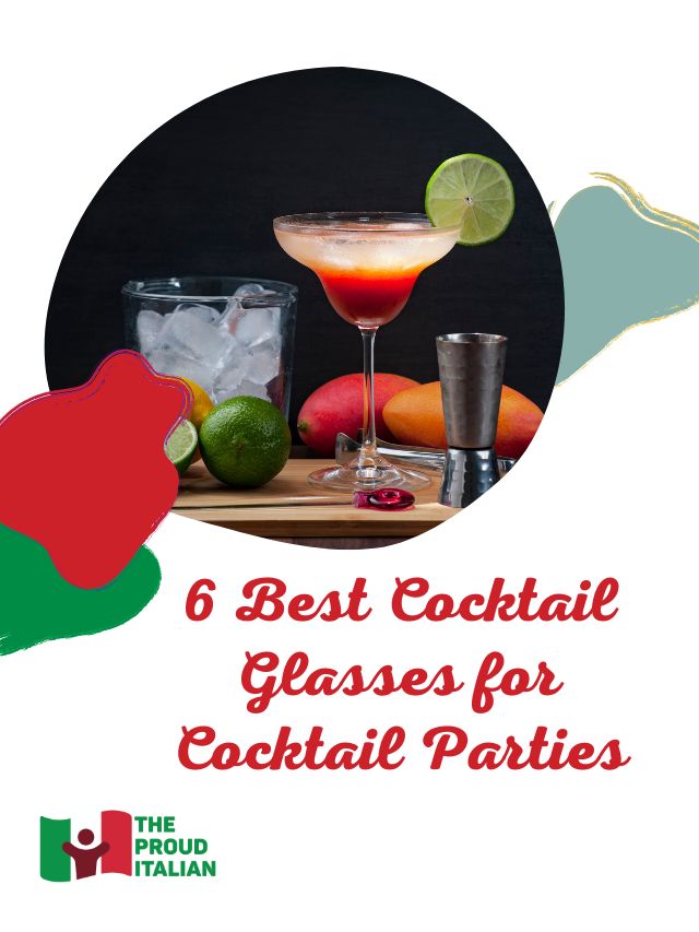 6 Best Cocktail Glasses For Cocktail Parties The Proud Italian