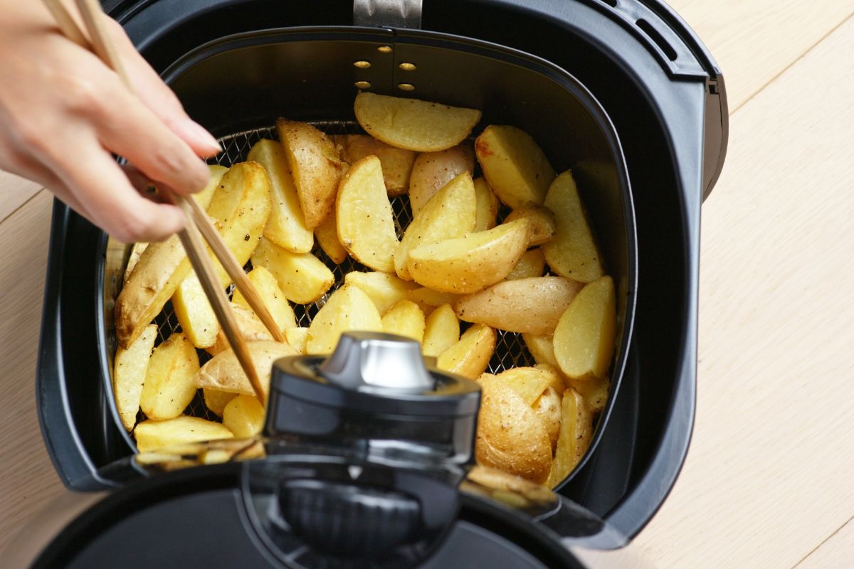 air fryer homemade french fries