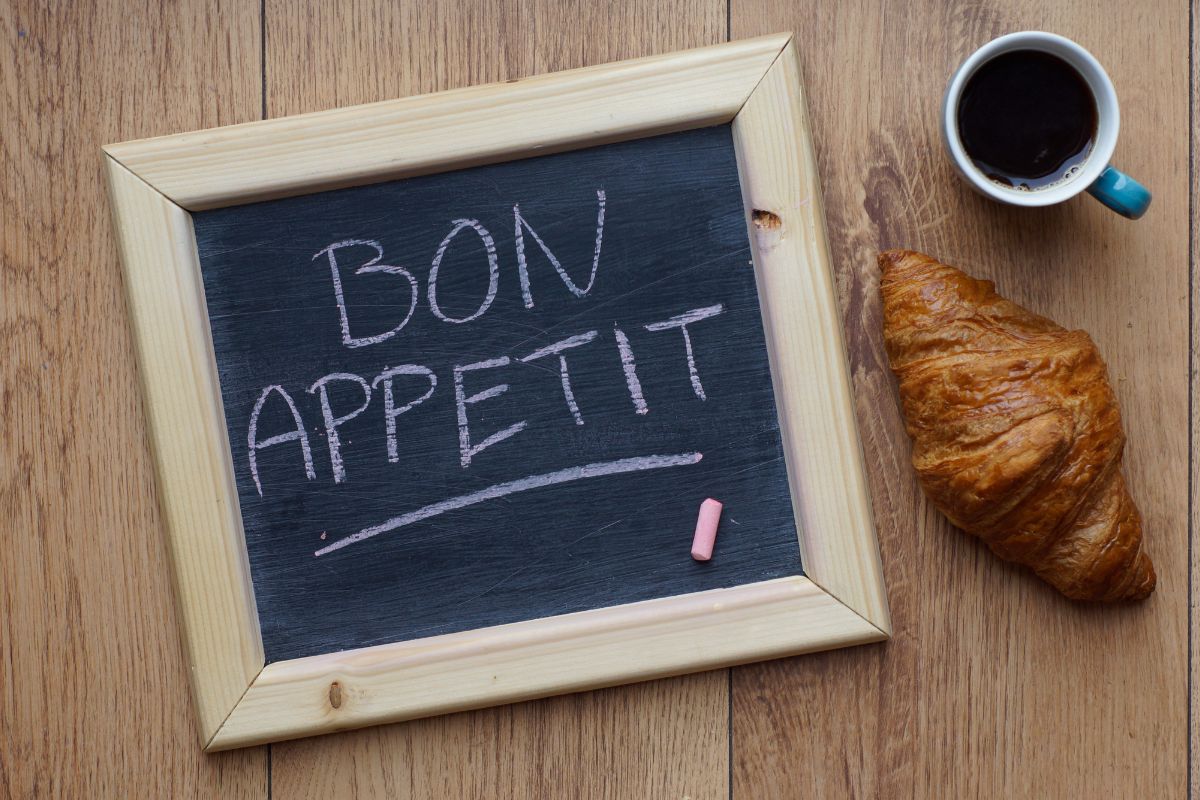 Bon Appetit with coffee