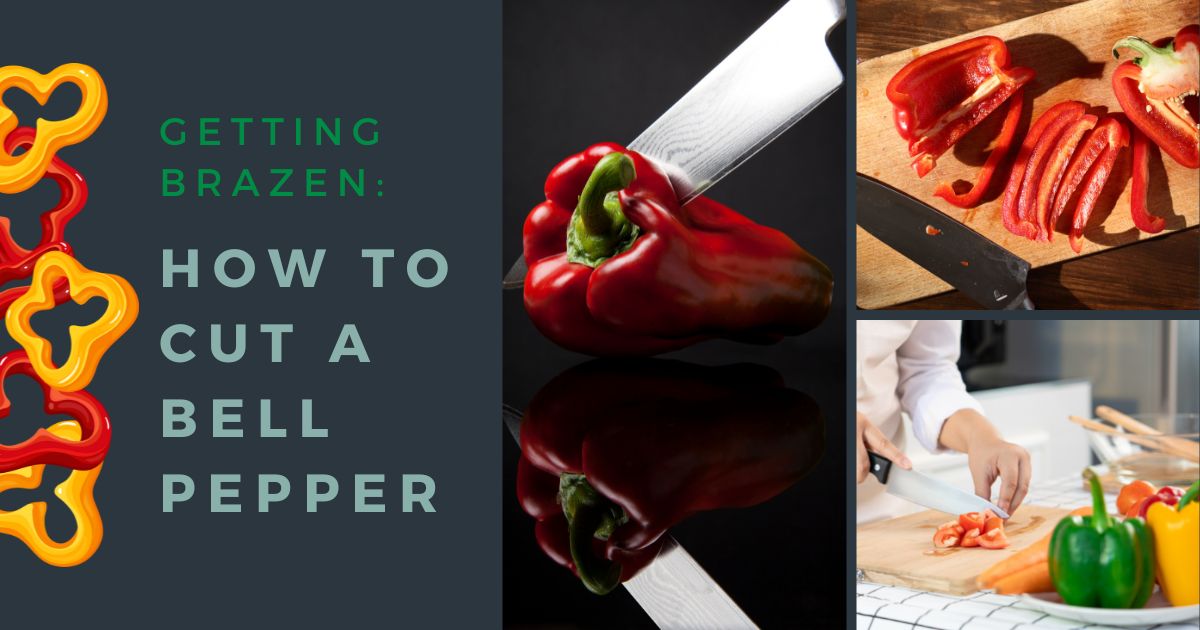 how to cut a bell pepper