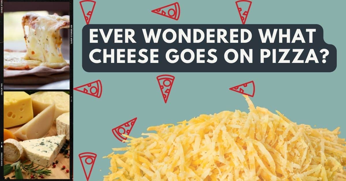 what cheese goes on pizza