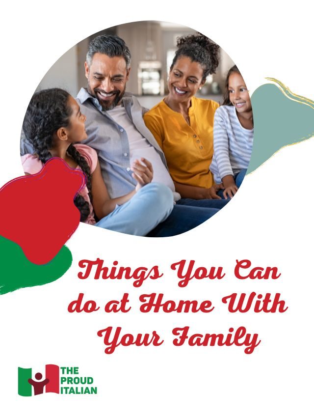 Things You Can do at Home With Your Family