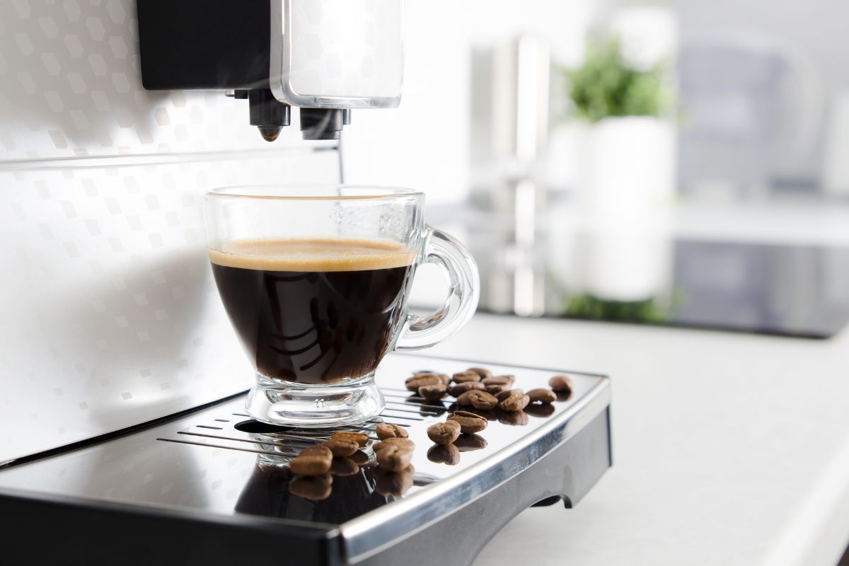 Professional coffee machine at home