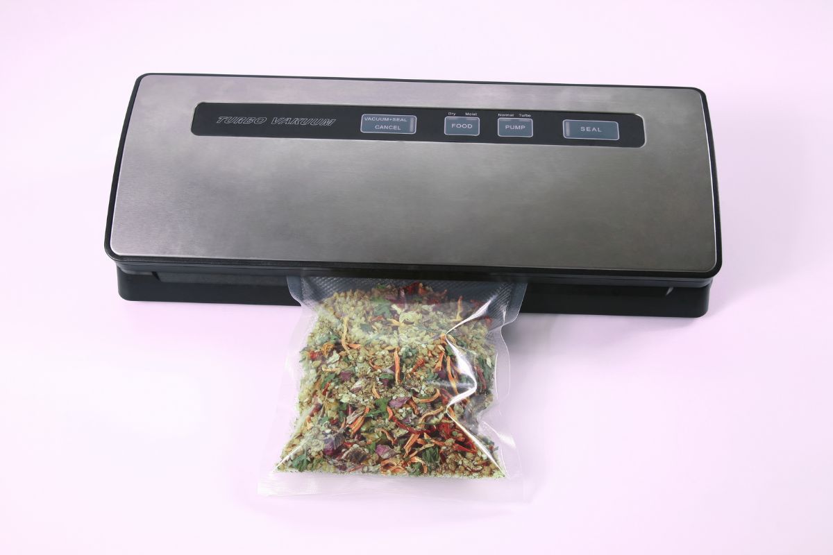 The Vacuum Sealer for dry food